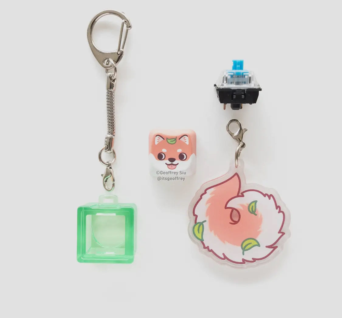 Porte-clés clicker Blind Box Animaux par Geoffrey Siu