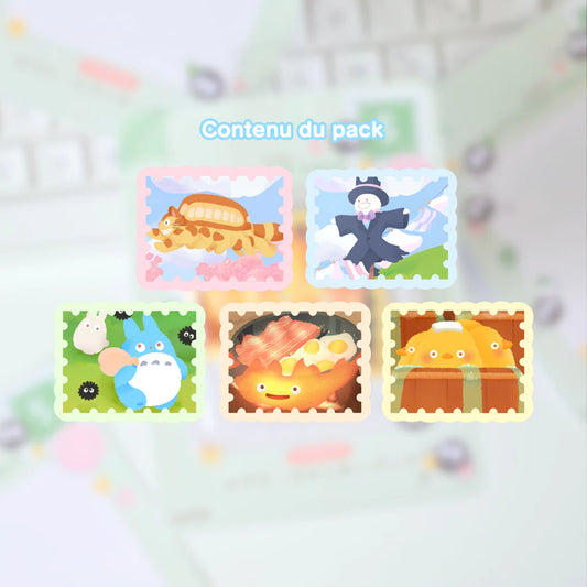Sticker Pack Ghibli Momonaade - Rocket