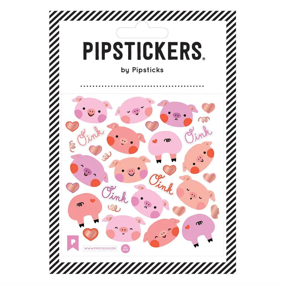 Sticker sheet Petits Cochons - Pipsticks - Rocket