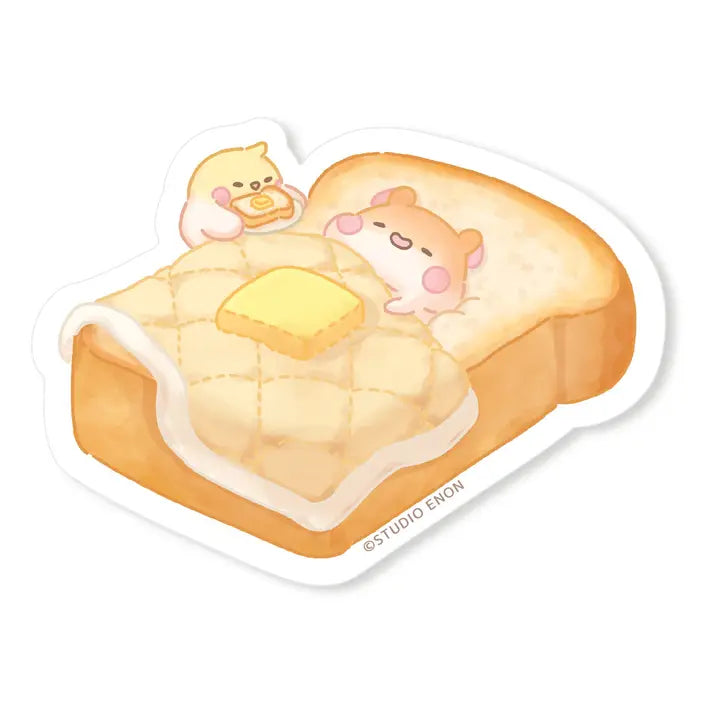 Sticker Muffinmaru Toast Studio Enon - Rocket