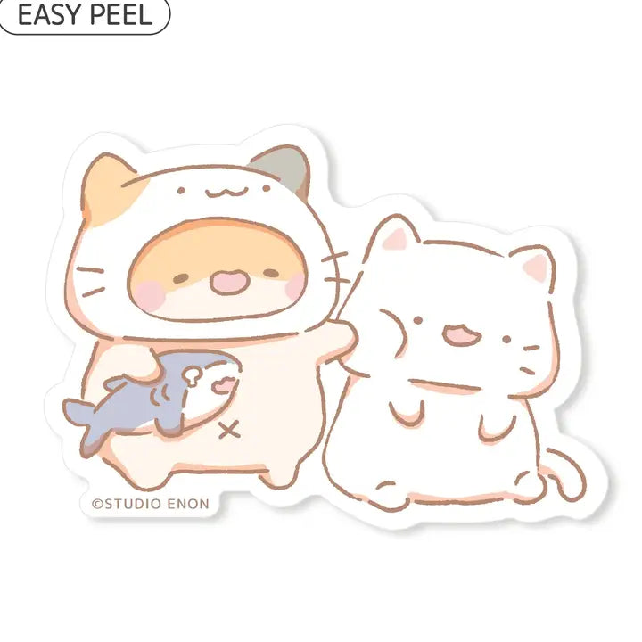 Sticker Muffinmaru Cat Lover Studio Enon - Rocket