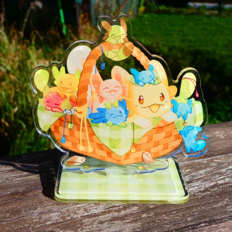 Standee Axolotl Fruits Lasrytronnelle