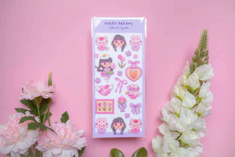 Sticker Sheet Violet's Dream - Violet Jim Art