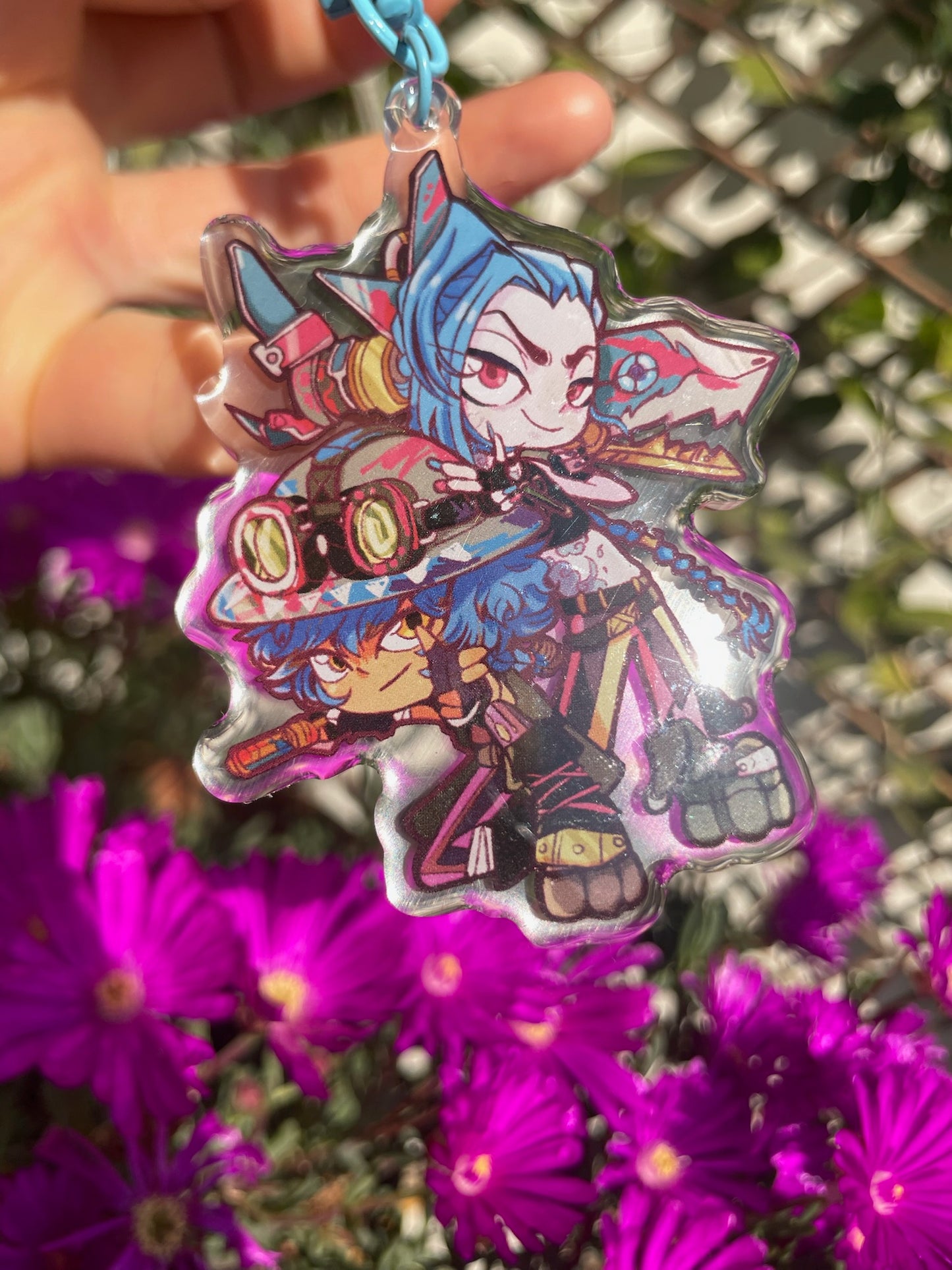 Porte-clés Jinx Arcane par Hihi Market