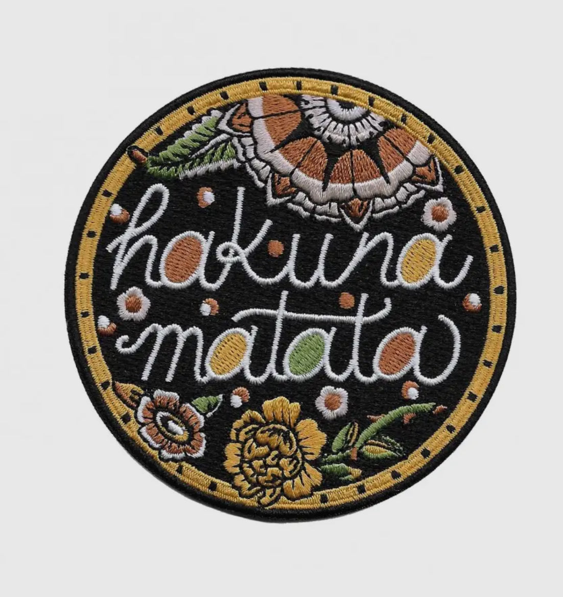 Patch Hakuna Matata Le Roi Lion La Barbuda