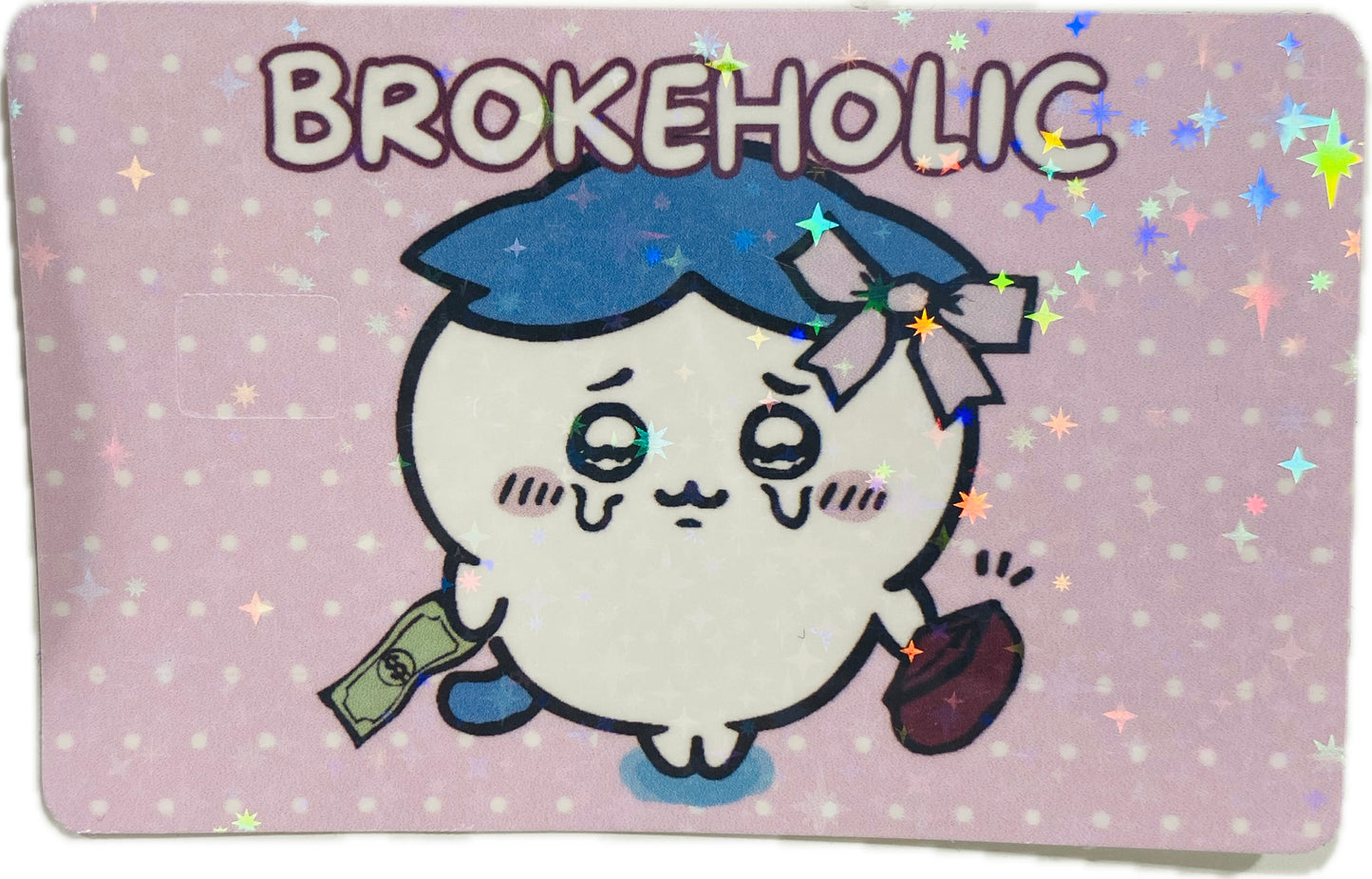 Sticker de carte bancaire Chiikawa Tsukuyomii