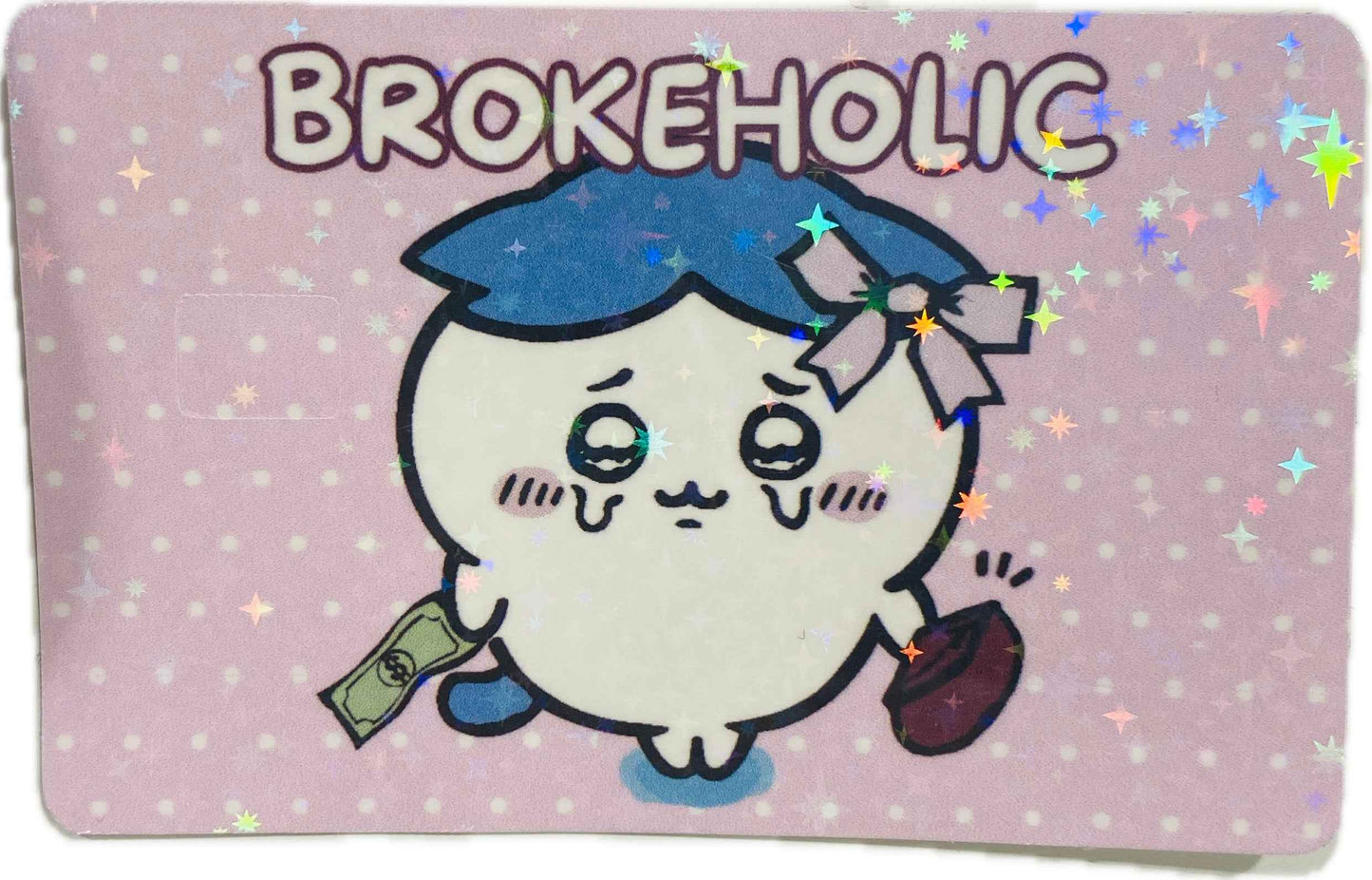 Sticker de carte bancaire Chiikawa Tsukuyomii