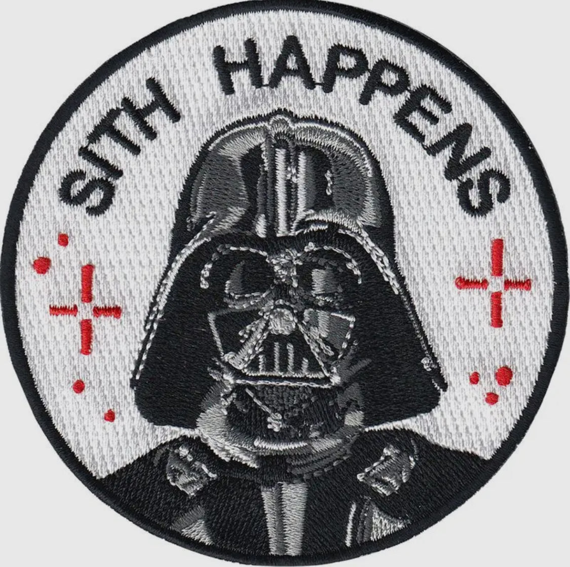 Patch Sith Happens Dark Vador La Barbuda