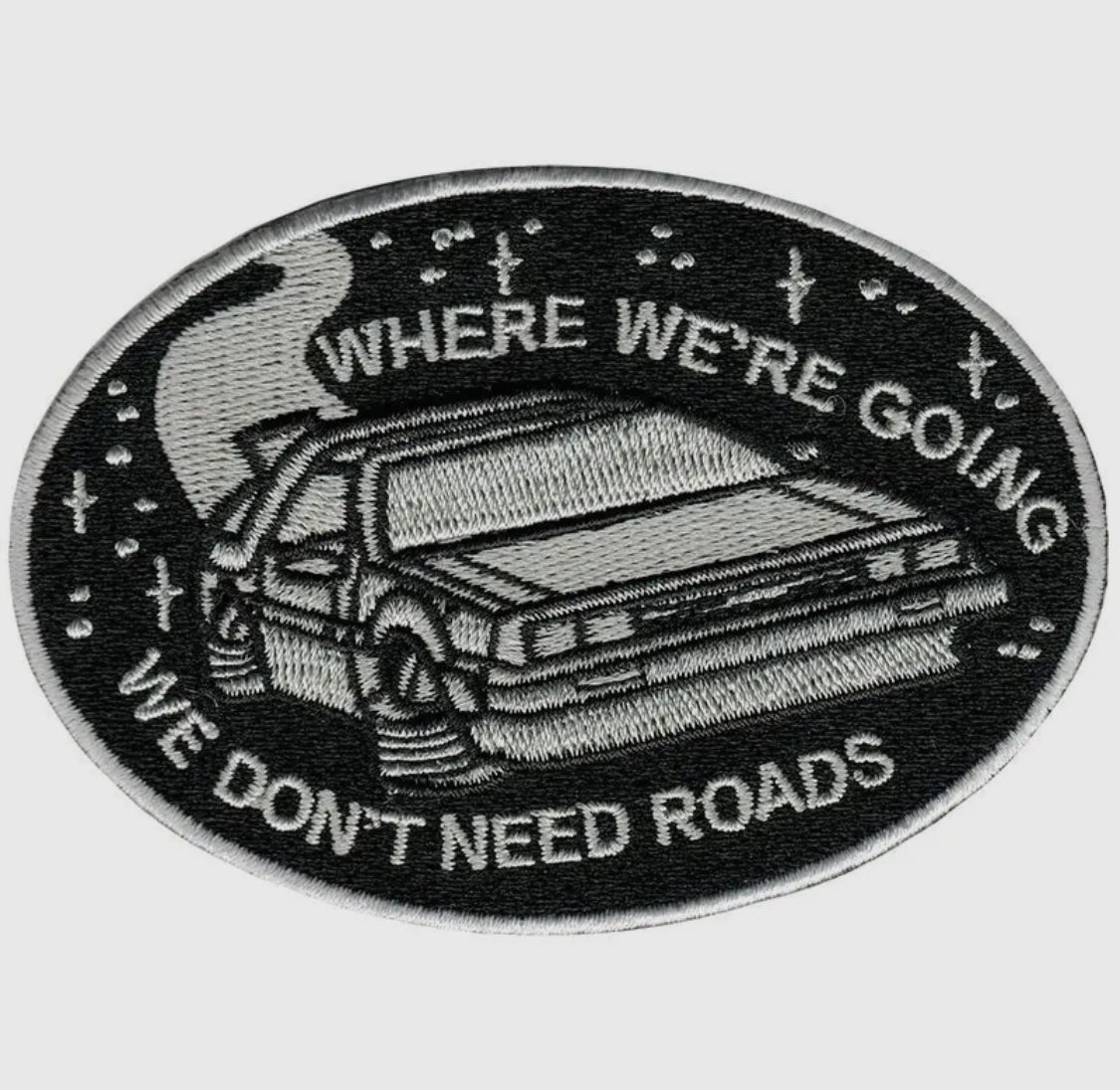 Patch Delorean Retour vers le futur La Barbuda