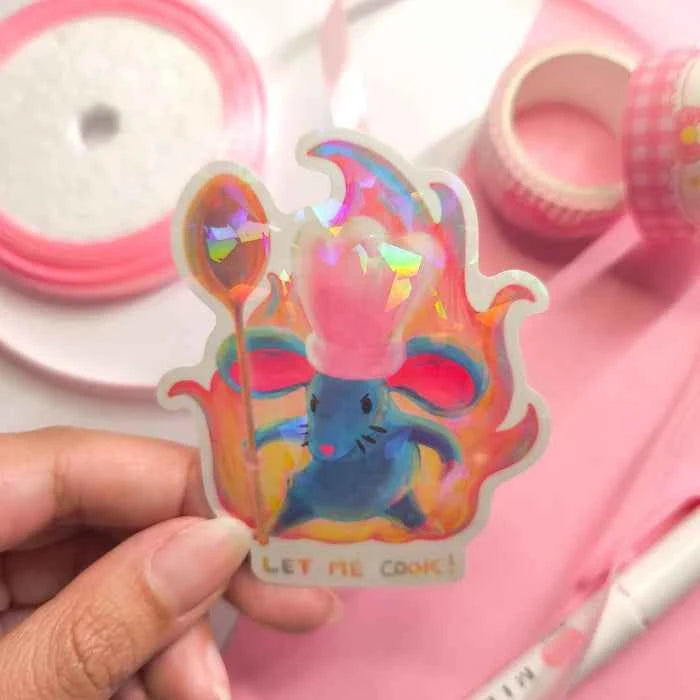 Sticker Remy Let me Cook