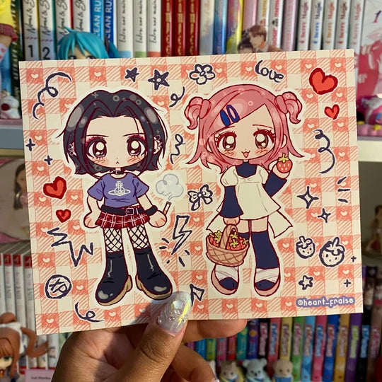 Print Heart Fraise - Rocket