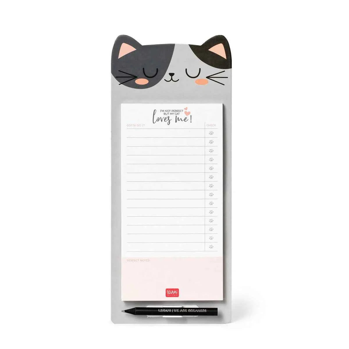 Blocs-Notes Magnétique Chat Legami