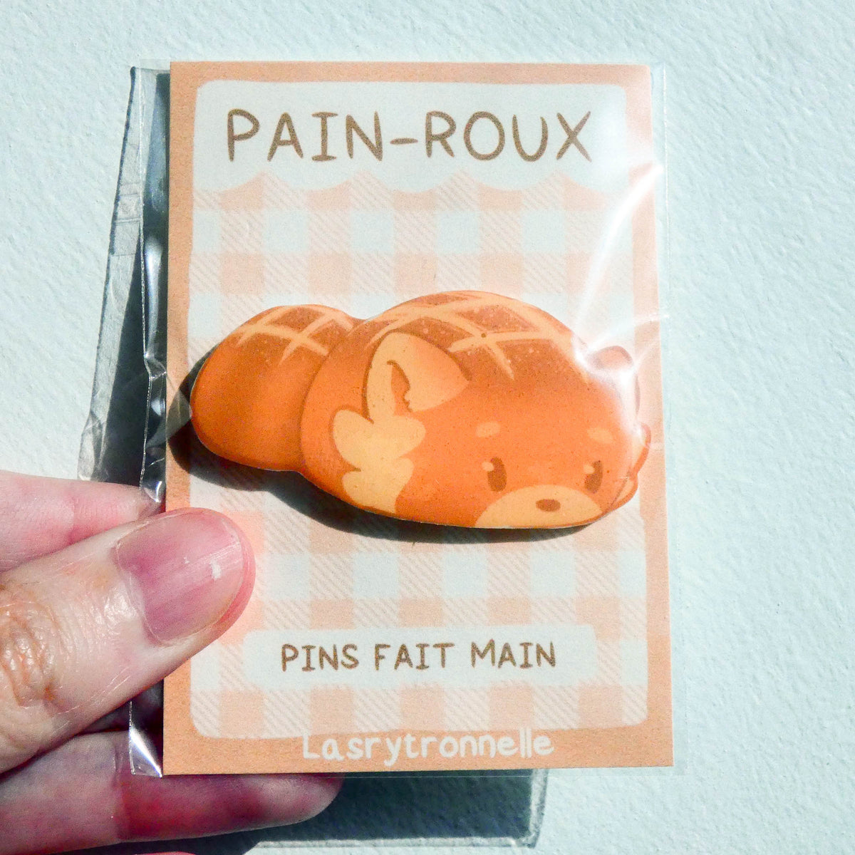 Pin Pain-Roux Lasrytronnelle