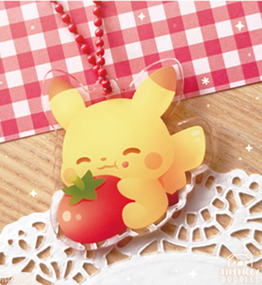 Porte-clé Pikachu par Firepiggy