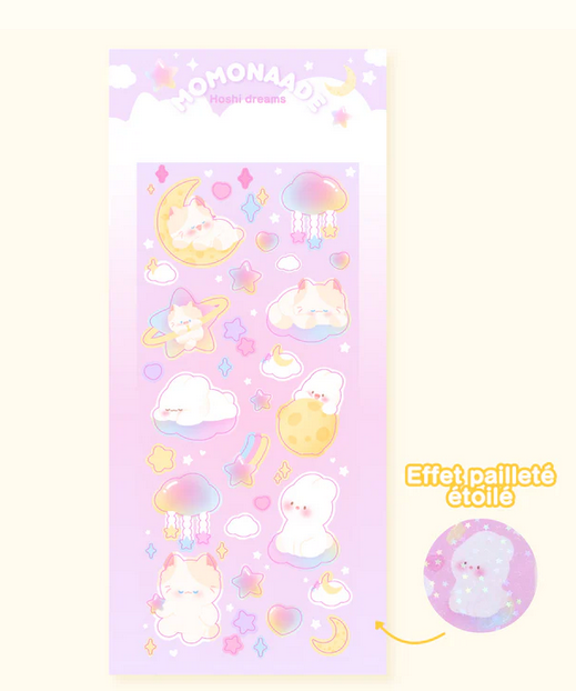 Sticker sheet Hoshi Dreams Momonaade