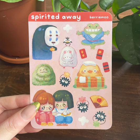 Sticker Sheet Ghibli par Berriemoo