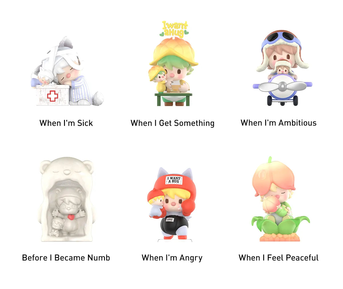 Sweet Bean I Want a Hug Pop Mart Blind Box