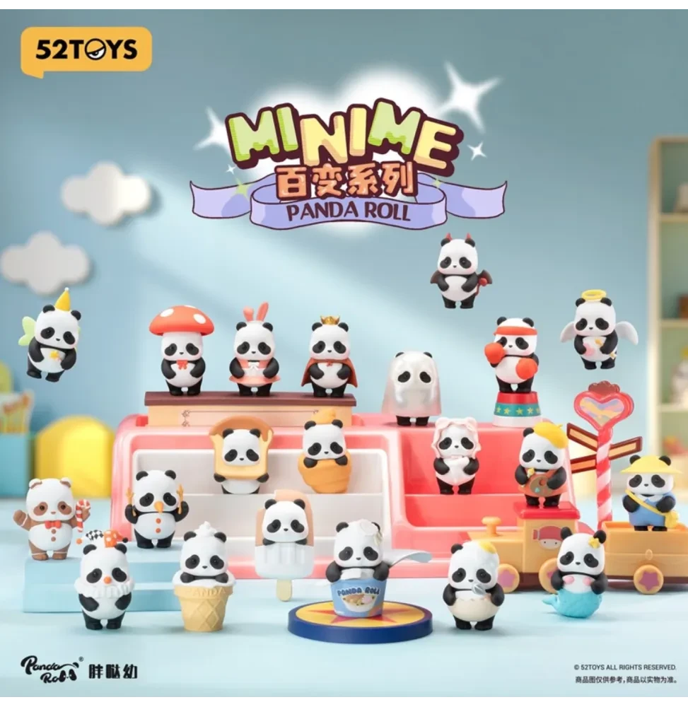 Blind Box Figurine Minime Dress up Panda