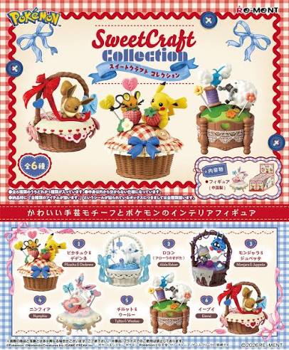 Blind Box Figurine Pokemon Sweet Re-Ment