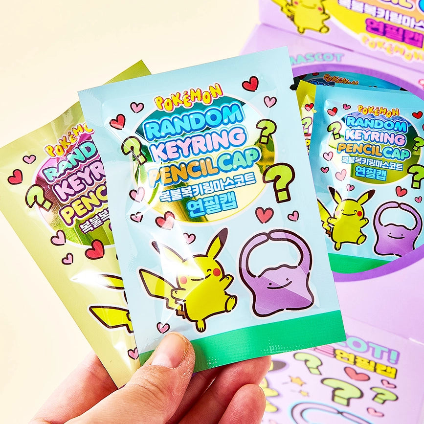 Blind Box Porte-clé et Capuchon Ditto Pokemon