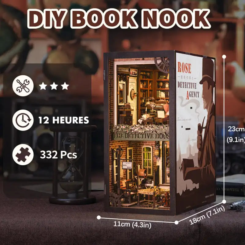 Book Nook Agence du Detective Rose
