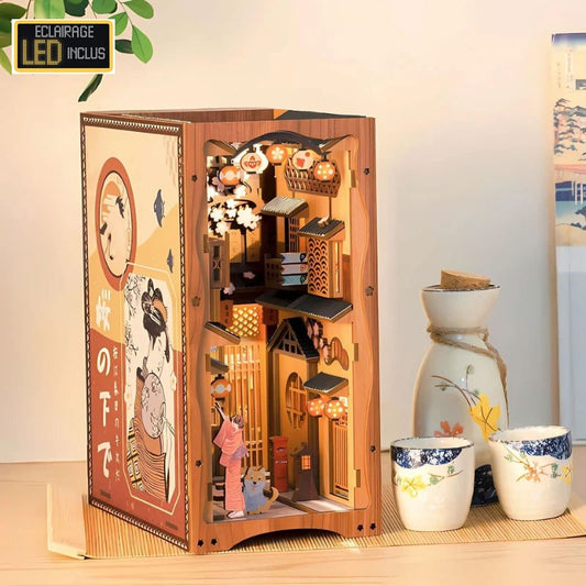 Book Nook Sous l'arbre de Sakura