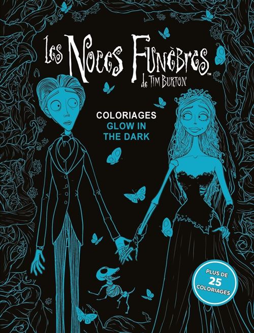 Coloriage Les Noces Funebres Glow in the Dark