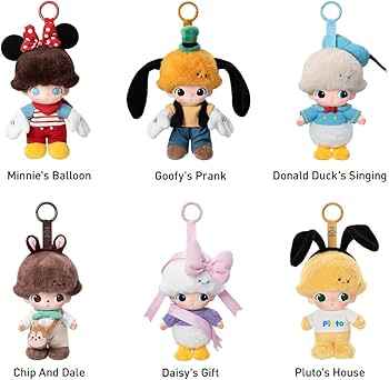 Dimoo Disney Plush Keychain Blind Box Pop Mart