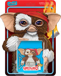 Figurine Gremlins Reaction Gizmo Super7 ReAction Battle Ready Character Card