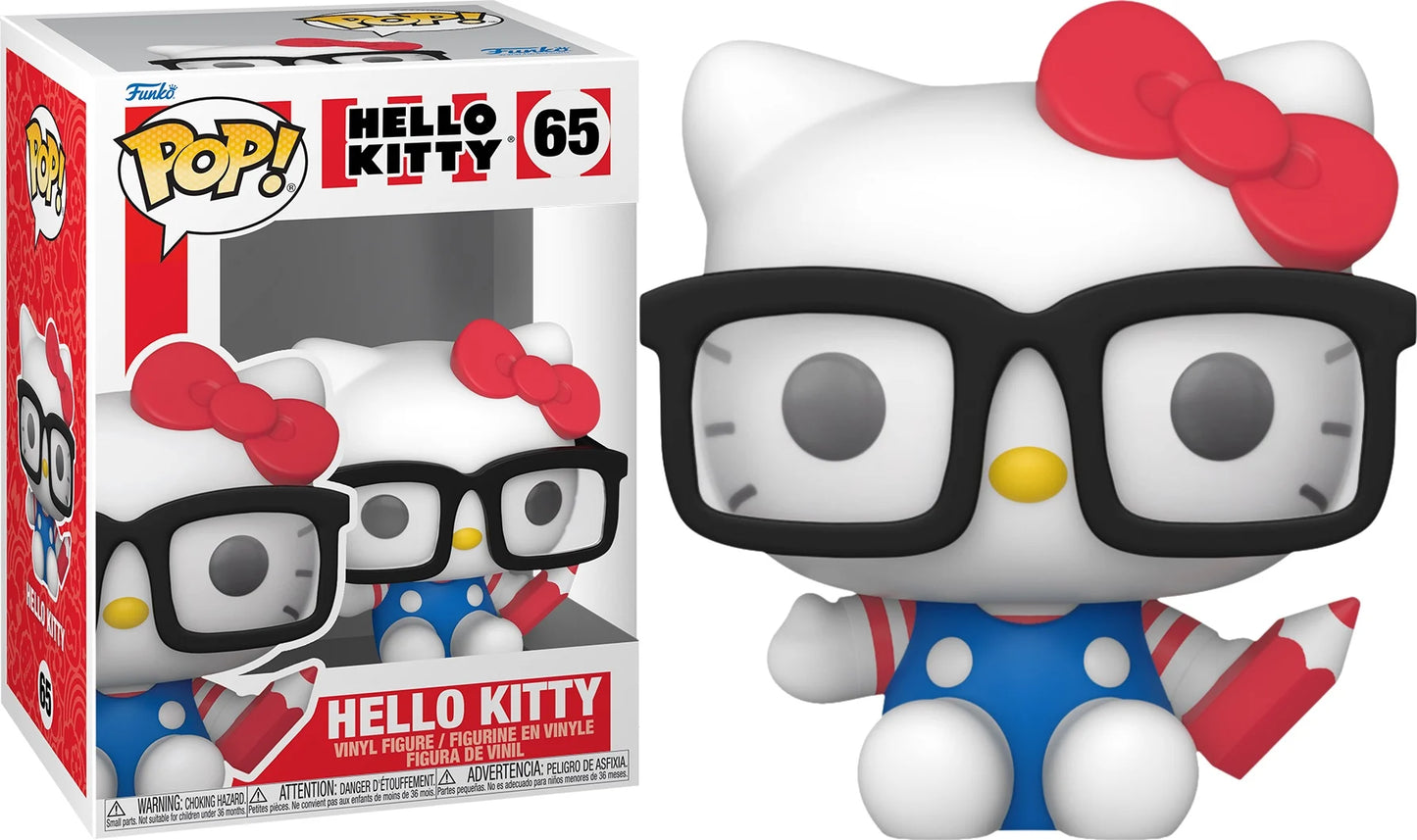 Figurine Hello Kitty Nerd Funko Pop n°65
