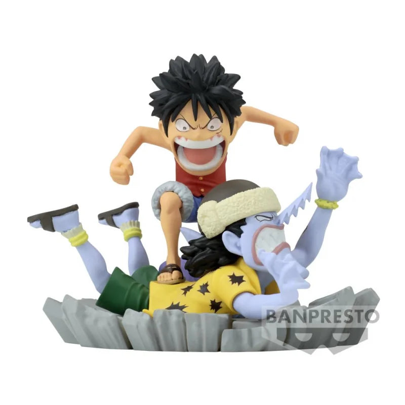 Figurine Luffy vs Arlong WCF Log Stories