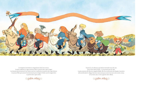 Bergères Guerrières Les Novices