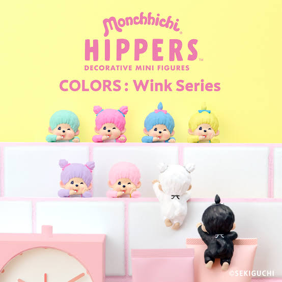 Hippers Monchichi Colors : Wink Series Sonny Angel Fioko