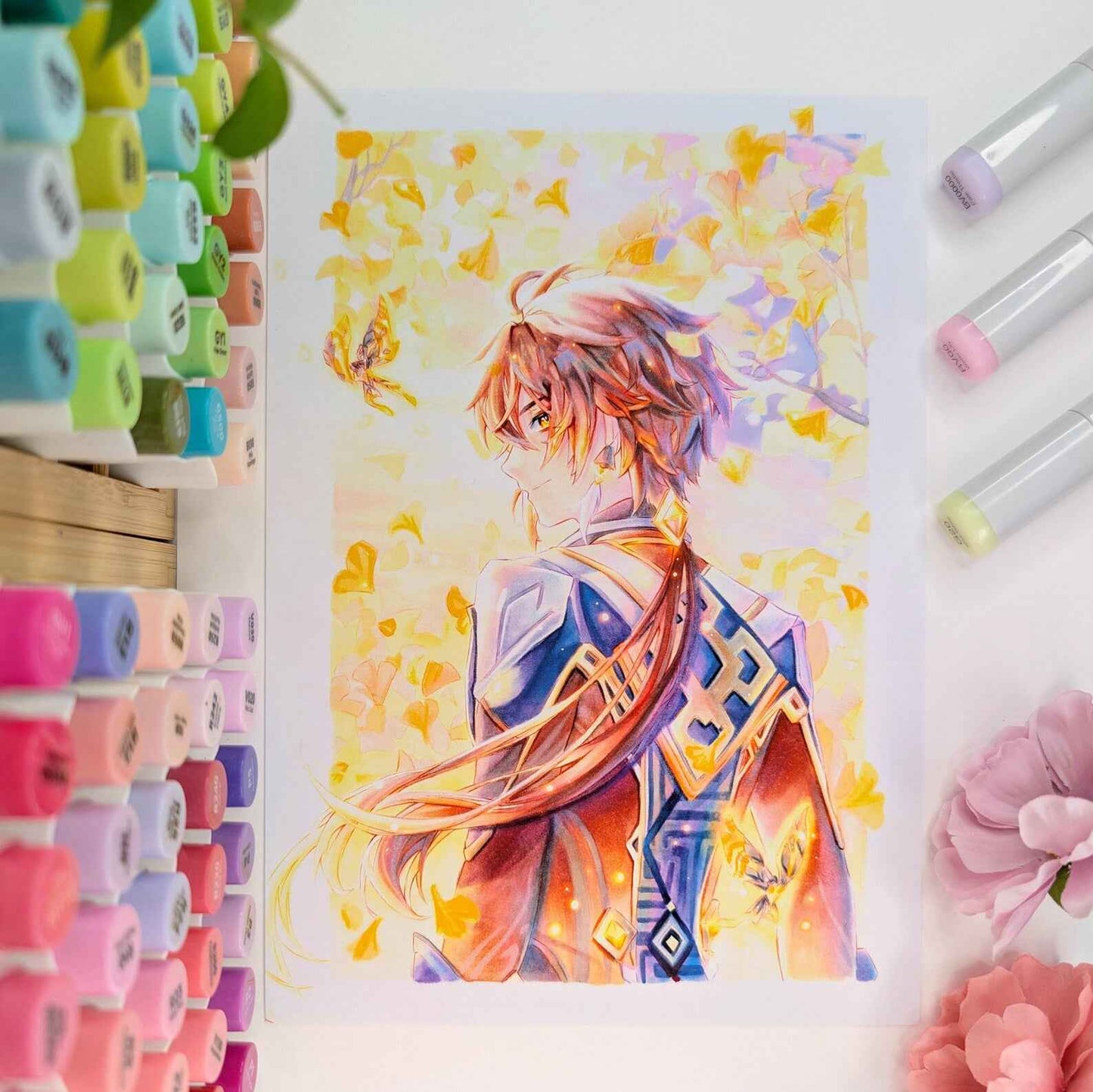 Print Zhongli Genshin Impact Sisi Art