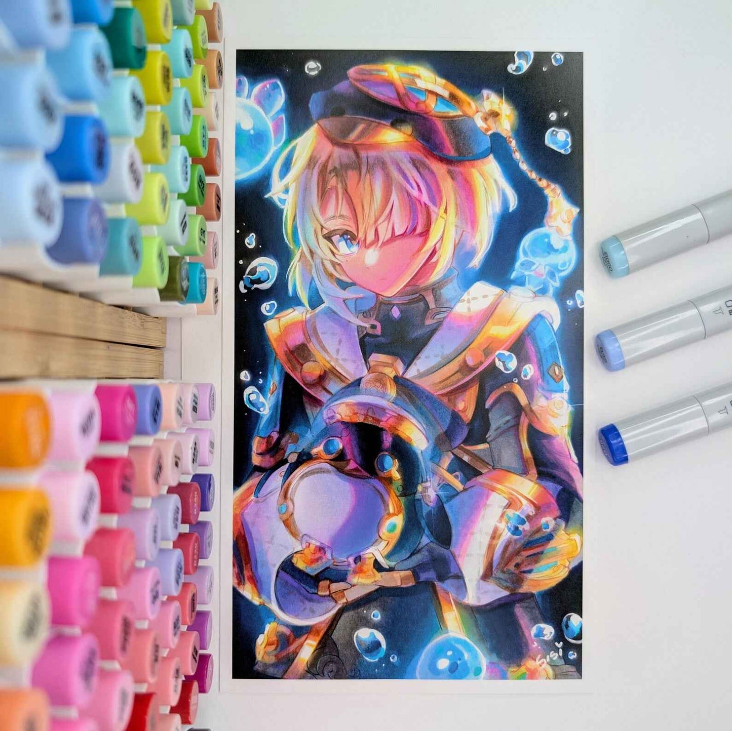 Print Freminet Genshin Impact Sisi Art