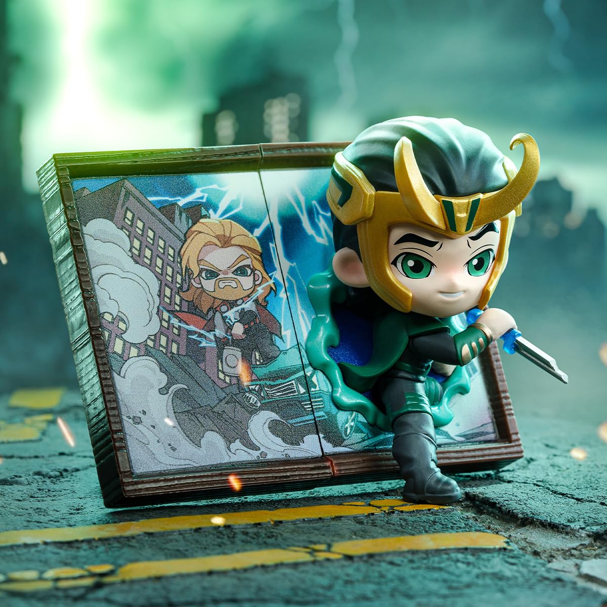 Marvel Photo Frame Series Figures