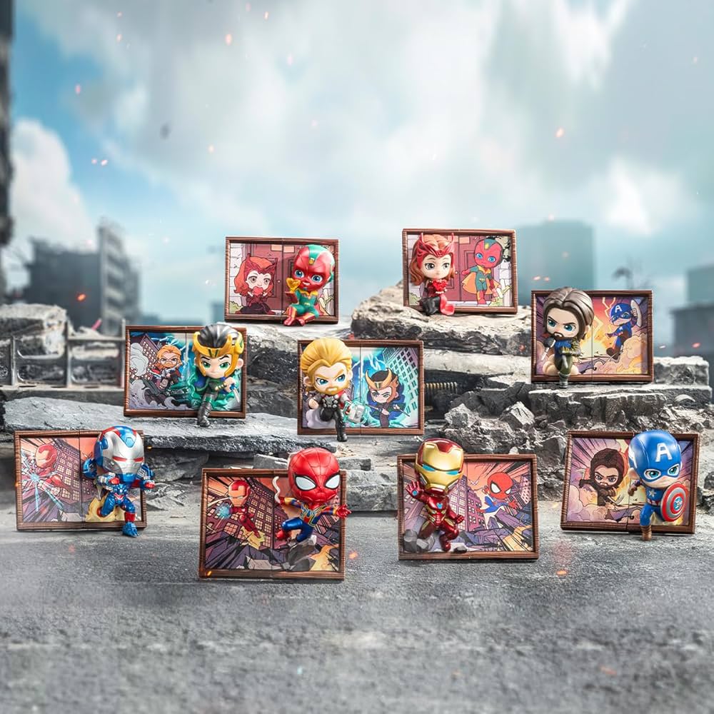 Marvel Photo Frame Series Figures
