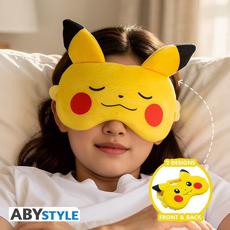 Masque de sommeil Pikachu