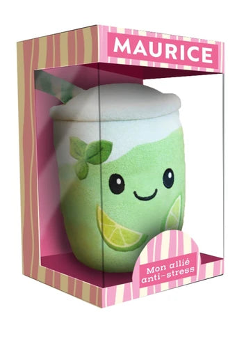 Maurice, un zeste de fraîcheur. Ma peluche anti-stress