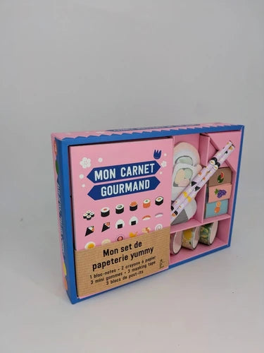 Mon set de papeterie Yummy