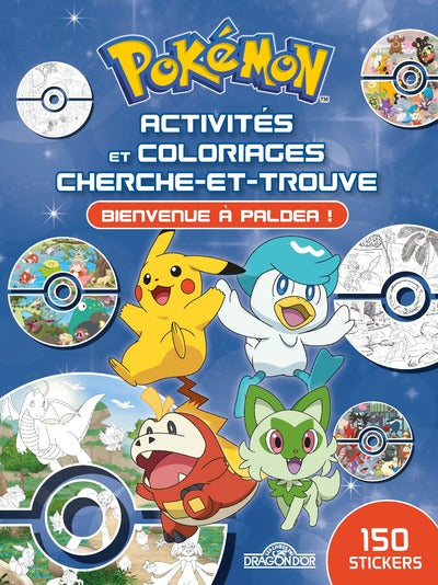 Pokemon - Activités et coloriages Cherche-et-trouve à Paldea