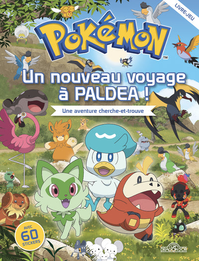Pokemon - Un nouveau voyage à Paldea, une aventure cherche-et-trouve