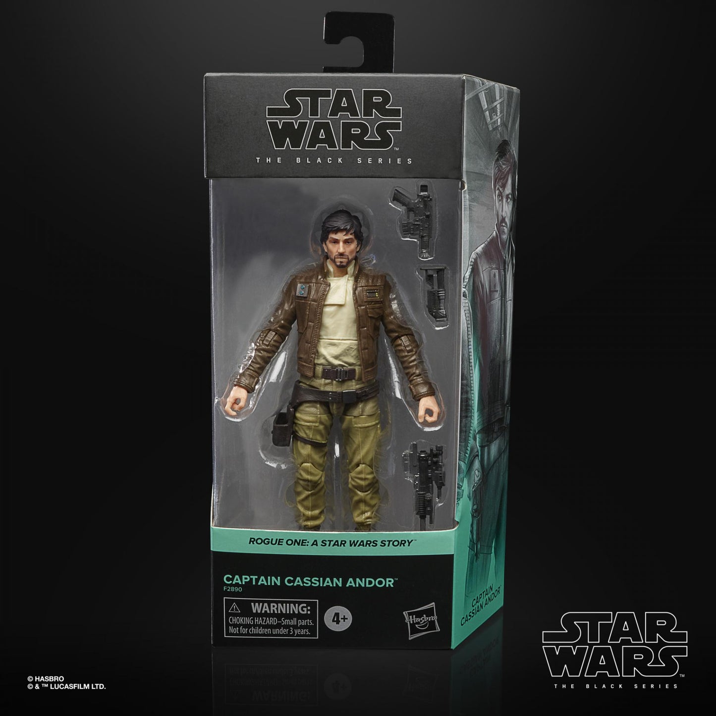 STAR WARS - Captain Cassian Andor (Rogue One) - Figurine Black Series