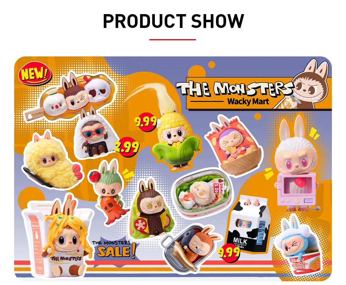 The Monsters Wacky Mart Pop Mart