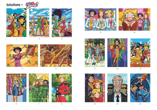 Totally Spies - Coloriages mystères