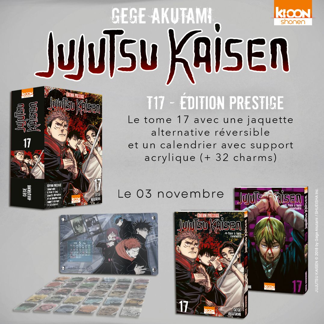 Coffret Jujutsu Kaisen T17 prestige - Rocket