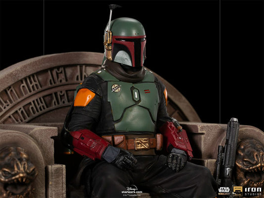 Figurine Boba Fett on Throne 25 cm Deluxe Art Scale