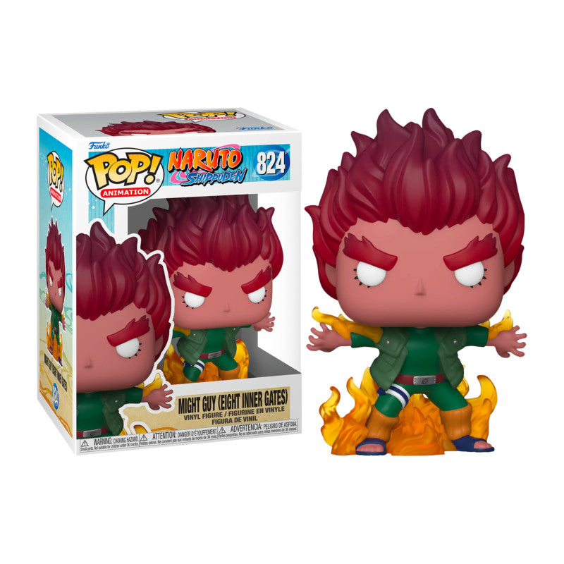 Figurine Might Guy Eight Inner Gates Naruto Funko Pop n°824