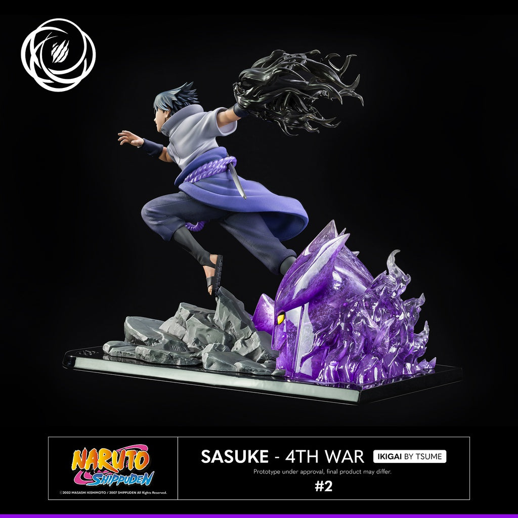 Figurine Sasuke 36 cm Naruto 4th Great War Tsume Ikigai