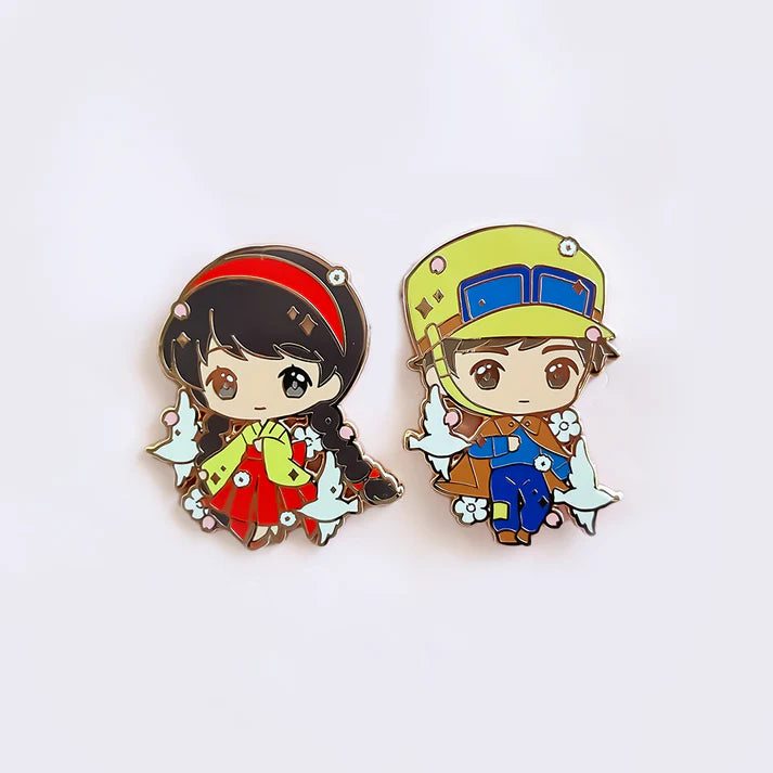 Pins Ghibli by Komakiar